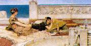 Alma Tadema Love's Votaries Sweden oil painting artist